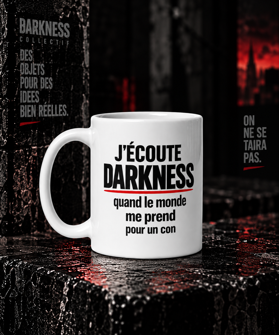 MUG — J'ÉCOUTE DARKNESS