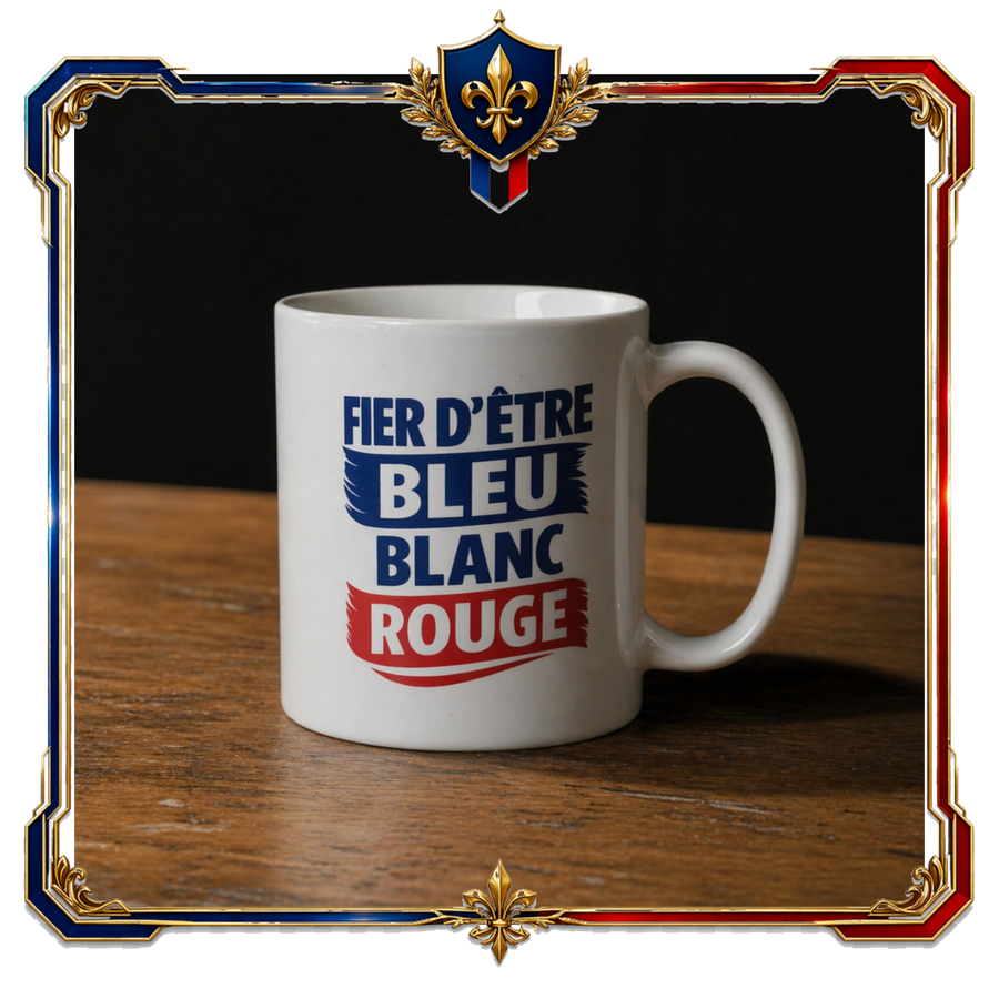 MUG — FIER D'ÊTRE BLEU BLANC ROUGE