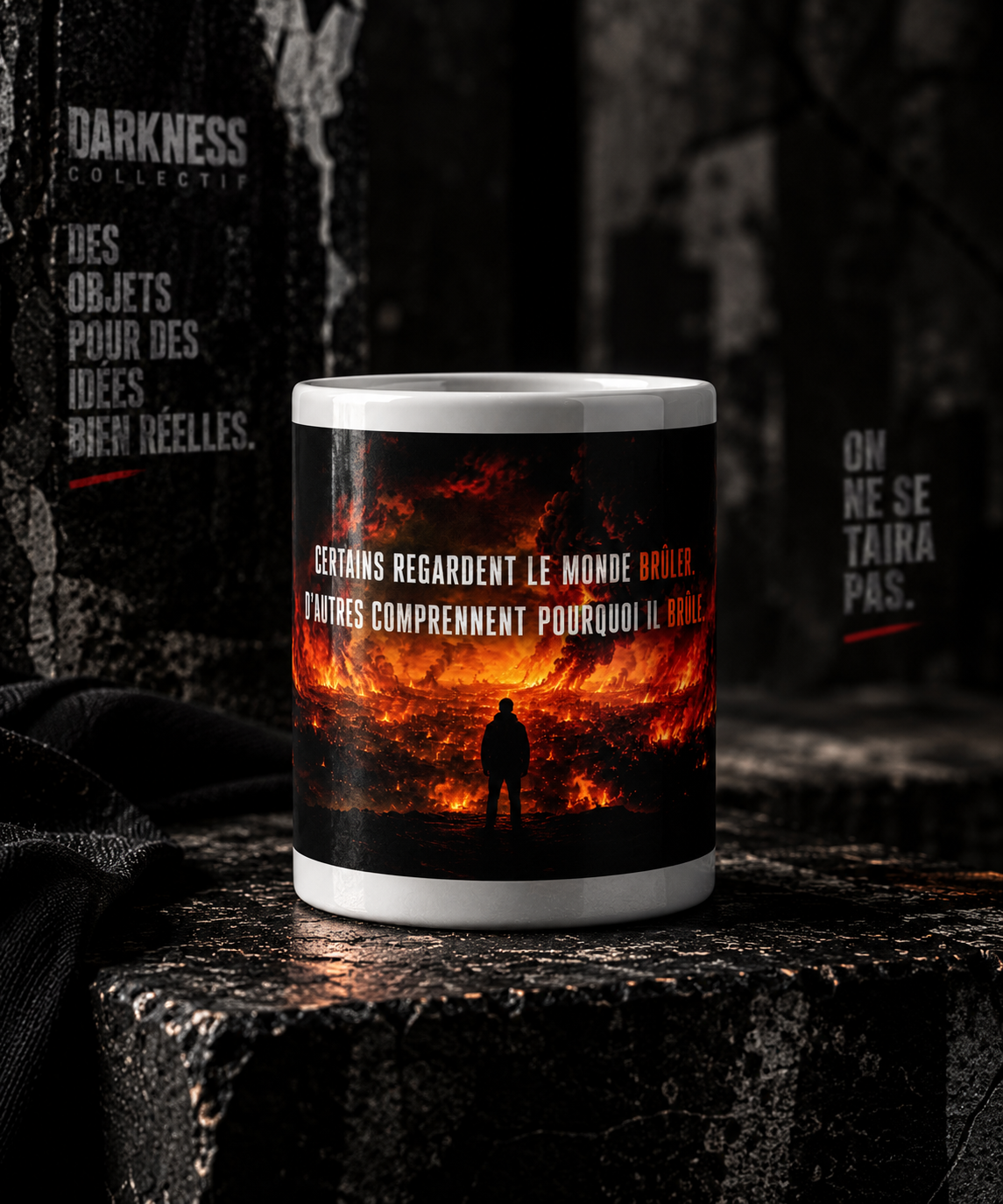 MUG - LE MONDE BRÛLE