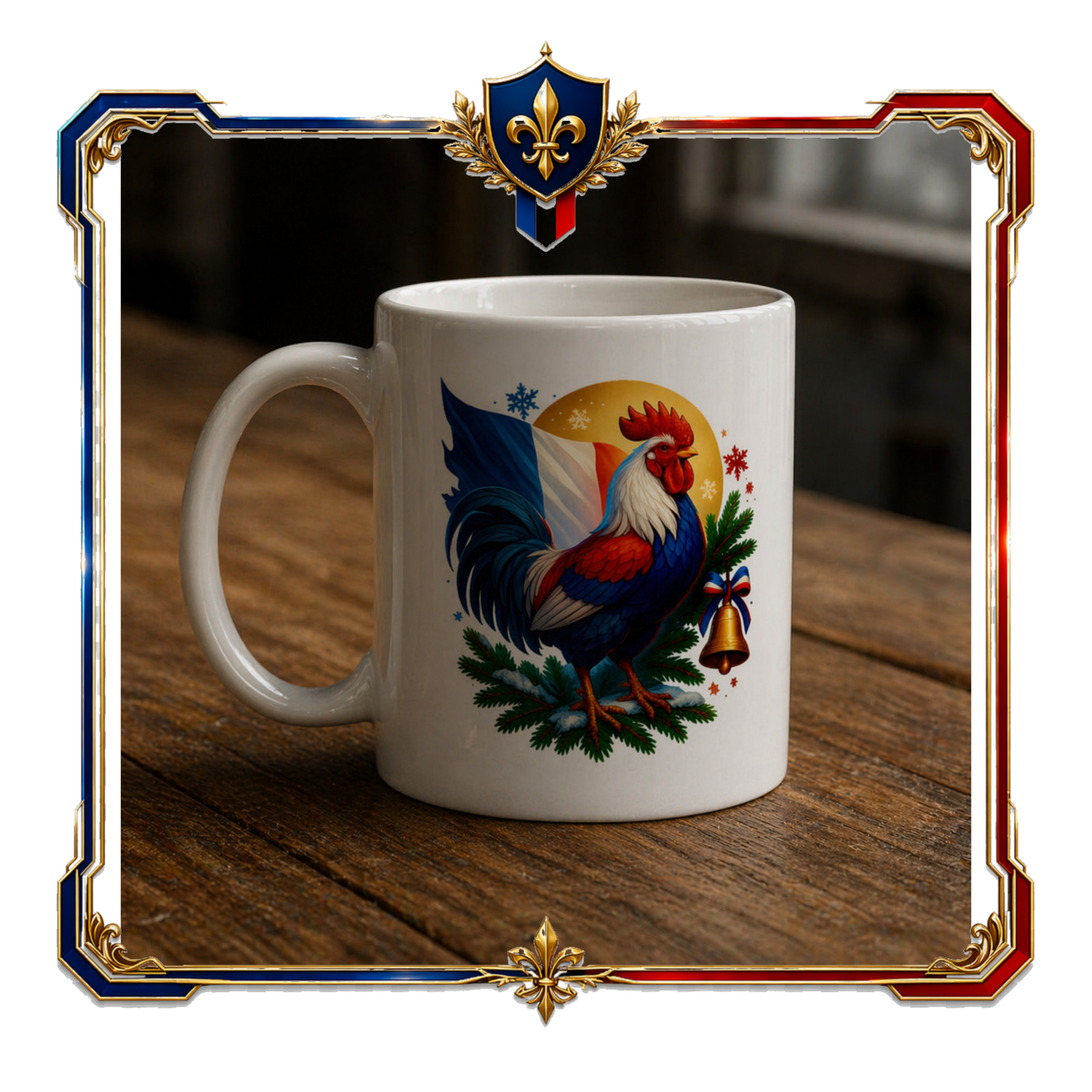MUG - COQ DE NOËL