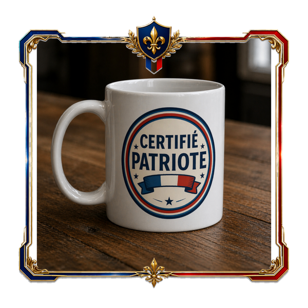 MUG - CERTIFIÉ PATRIOTE