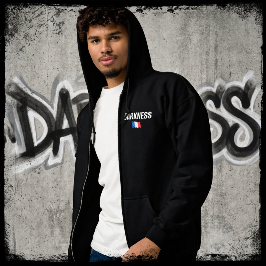 SWEAT ZIPPÉ — SILENCE COMPLICE