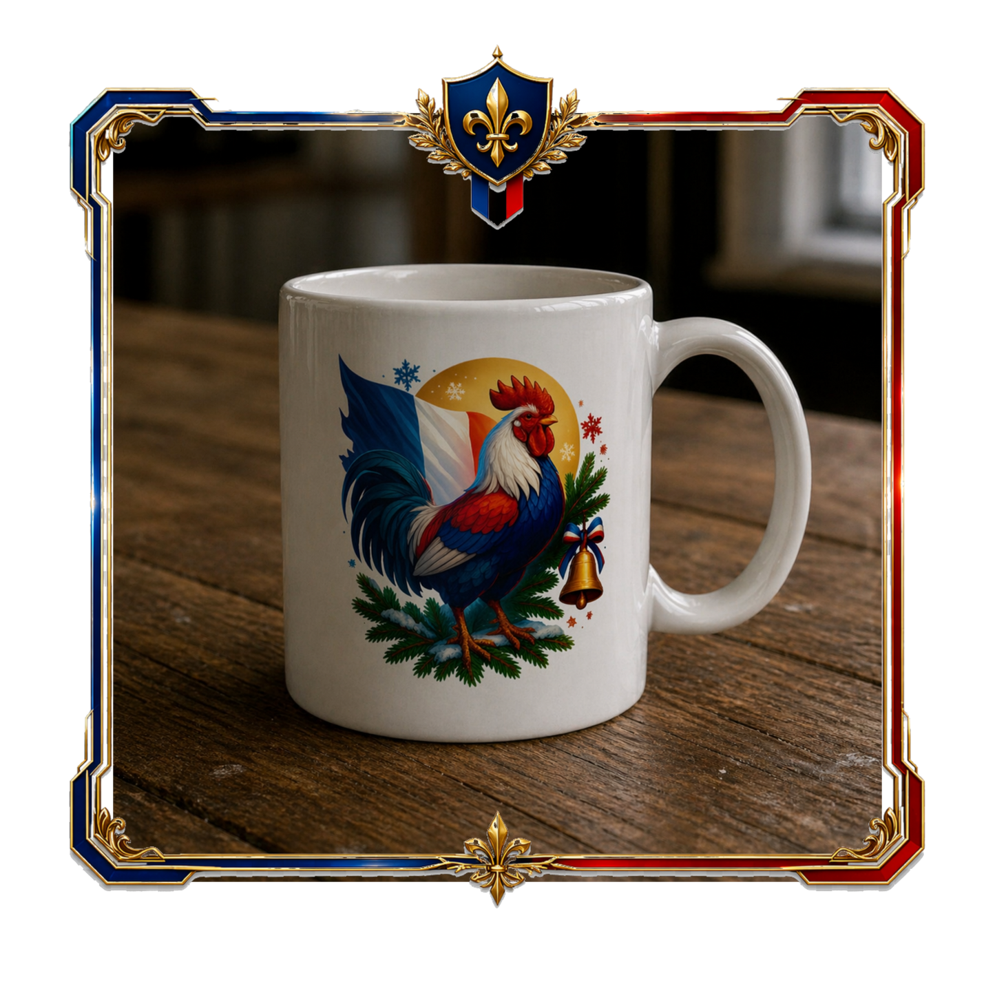 MUG - COQ DE NOËL