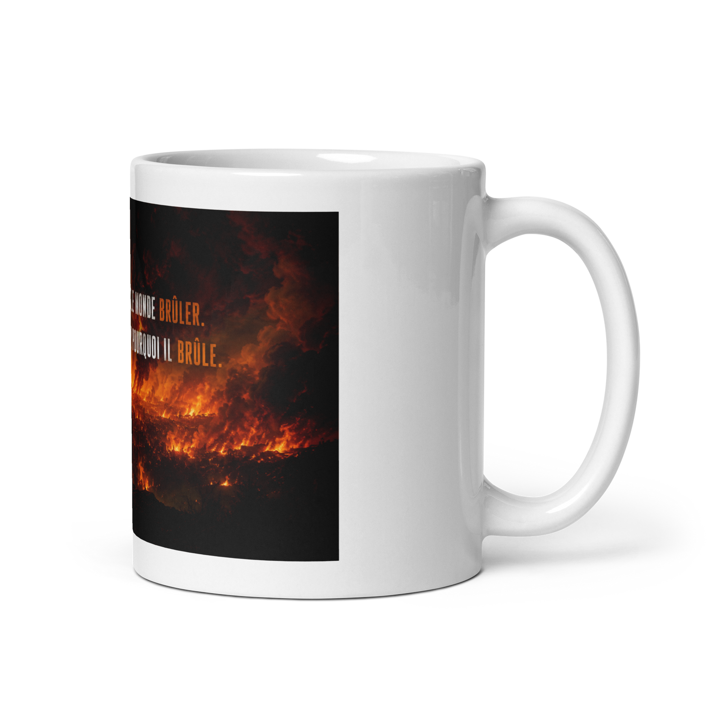 MUG - LE MONDE BRÛLE
